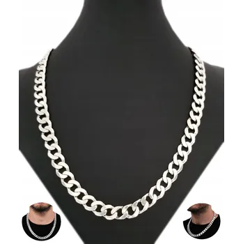 Řetízek SILNÝ Stříbrný řetízek Pánský Řetízek 7mm/60cm STŘÍBRO ryzosti 925 Pancr