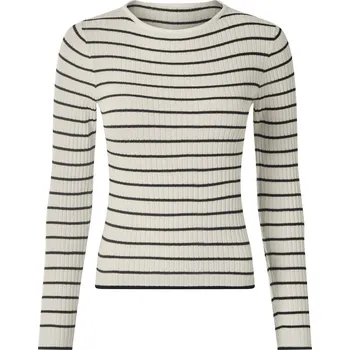 Dámský svetr esmara® Dámský úpletový svetr (černá/bílá, L (44/46))