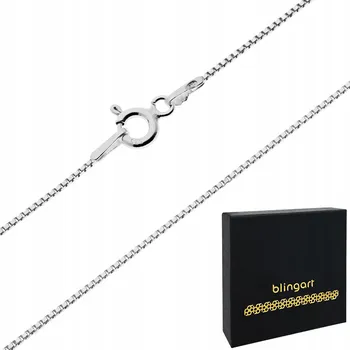 Řetízek Stříbrný pánský řetízek KOSTKA 1mm 45cm stříbro 925