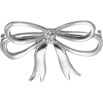 Tkaničky do bot Ozdobná spona na tkaničky - Mašle, stříbrná