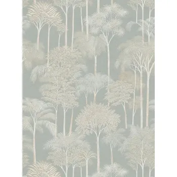 Tapeta A.S. Création | Vliesová tapeta na zeď Cuba 2 79162-2 | 0,53 x 10,05 m | krémová, zelená + Krémová, zelená vliesová tapeta na stěnu 791622 v rozměru 0,53 x 10,05 m