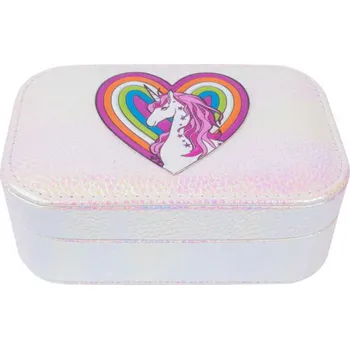 Šperkovnice Dětská šperkovnice jednorožec stříbrná Great Pretenders - Pretty precious unicorn