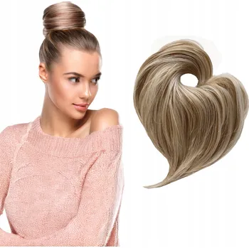 Příčesek Příčesek drdol na gumičce syntetické vlasy #SP24/613 Balejáž koky elegantní