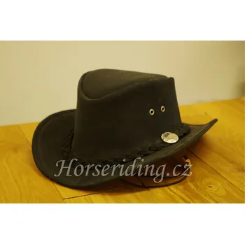 Lakota Westernový klobouk Leather Braid černý Velikost: XL