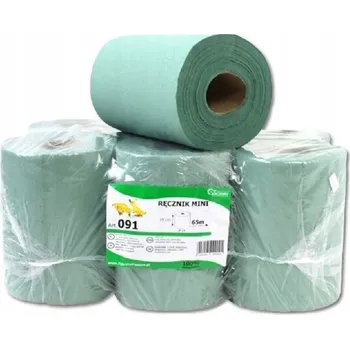 Utěrka Papírové utěrky Kaczory v balení 270 ks zelené