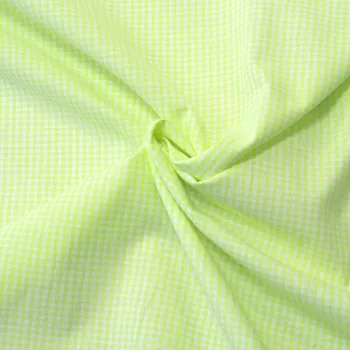 Kanafasový závěsový set 2x 150x150 cm + kanýr 40x300 cm Jarně zelená - 0,2 cm