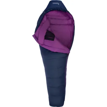 Spacák Péřový spacák Warg Stark 650 Ladies Zip: Levý / Barva: modrá