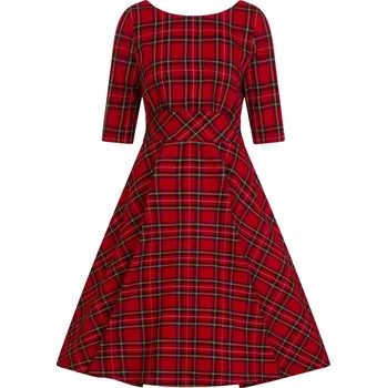 Dámské šaty Hell Bunny retro šaty Irvine Velikost: 3XL (UK 20)