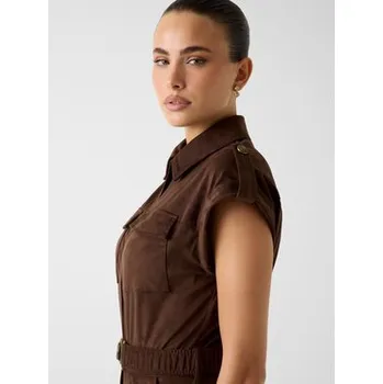 Dámský overall Guess Overal W6RD61 WJ472 Hnědá Regular Fit XXL