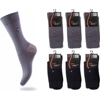 Pánské ponožky Duet Pánské bavlněné Ponožky Polský výrobek, vícebarevné, velikost 45-47