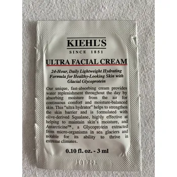Pleťový krém Hydratační pleťový krém Kiehl's Ultra Facial denní krém 3 ml
