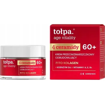 Pleťový krém Tołpa Age Vitality KRÉM 60+ 4 ceramidy obnovující pleť obličeje