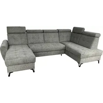 Sedací souprava Sedací souprava Lavante U XXL, pravá, šedá (country 17)