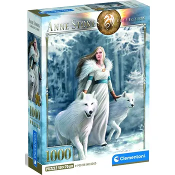 Puzzle Clementoni puzzle 1000 Anne Stokesová zimní strážci