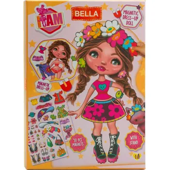 Puzzle Canenco Panenky oblékací magnetické I am Bella
