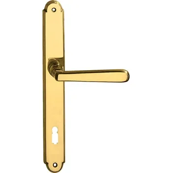 Dveřní kování Twin Alt Wien PW 3000 - WC - 90 mm mosaz lesklá