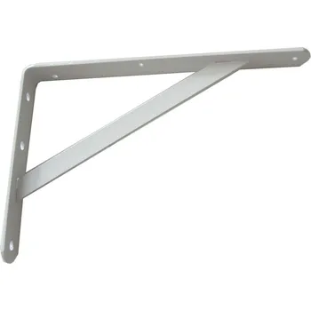 Držák na polici Konzole s podpěrou zátěžová KP3 250x400x30x4,5mm, ZB