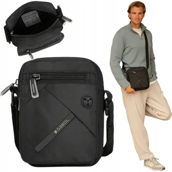 Kabelka Polyester taška kabelka přes rameno Gabol černá