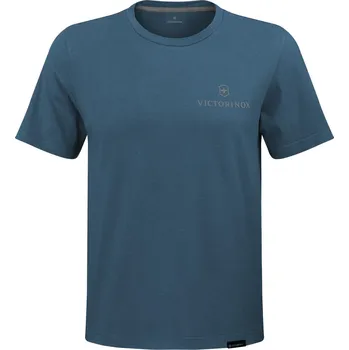 Oblečení a móda Tričko Victorinox Brand Collection Logo Graphic Tee, L, Modrá