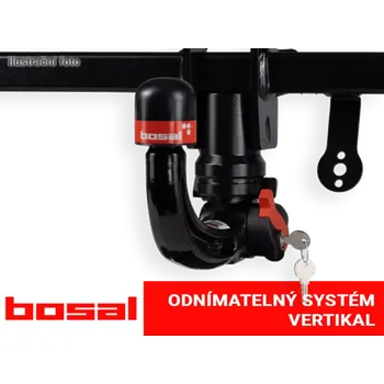 Tažné zařízení Tažné zařízení Volkswagen GOLF V 03-09, vertikální, Bosal