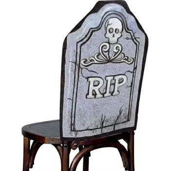 Party dekorace Potah na opěradlo Náhrobek Halloween