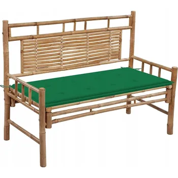 Zahradní lavice Lavička s opěradlem, dřevěná, 120 x 55 cm