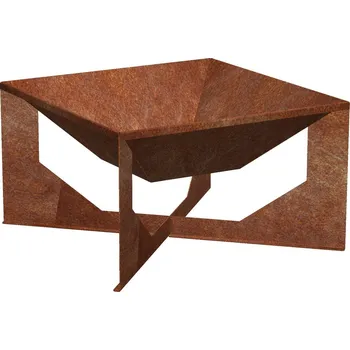 CORGARDEN Vento Zahradní ohniště 50 x 50 x 30 cm, corten CORGARDEN 1014