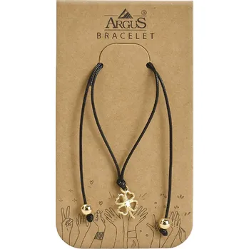 Náramek ARGUS Náramek - zlatý čtyřlístek 23630004