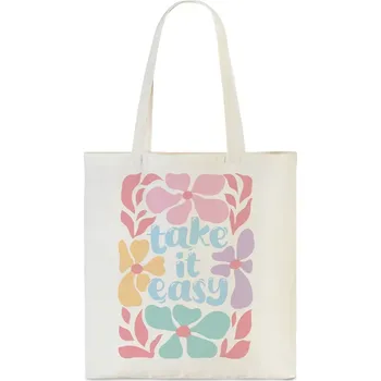 Kabelka Dámská textilní taška Barevné květy - Punta Trendy Shopper 10510-2004 s moderním designem a praktickým využitím | Cooltovka.cz