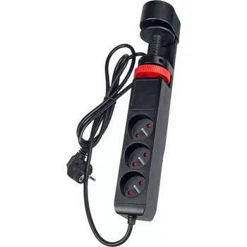 Prodlužovací kabel RPC 71 prodlužovací přívod pod stůl USB BK RETLUX