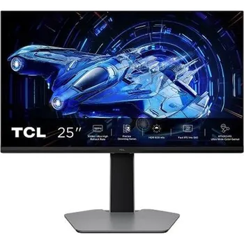 Monitor TCL 25G64 24,5" IPS FHD/1ms/600nits/1000:1/300Hz/2xHDMI/DP/VESA/High Adjustable/Tilt/Swivel/Flicker Free/Low Blue Light