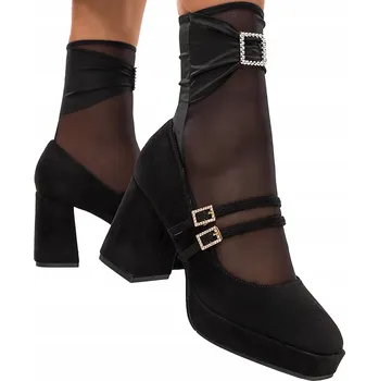 Dámské lodičky Casu dámské lodičky na blokovém podpatku, velikost 38