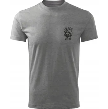 Chlapecké tričko JHK dětské tričko šedé bavlna velikost 128