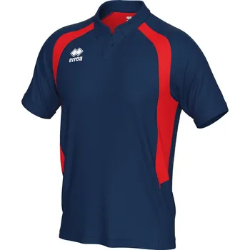 Pánské tričko ERREA´ ERREA ARCO polokošile BARVA: tmavě modrá - červená, Velikost: XXXL Raglánové rukávy, kontrastní vsadky, vyšívané logo