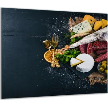 Obraz SKLENĚNÁ OCHRANNÁ DESKA NA SPORÁK 60x52 cm