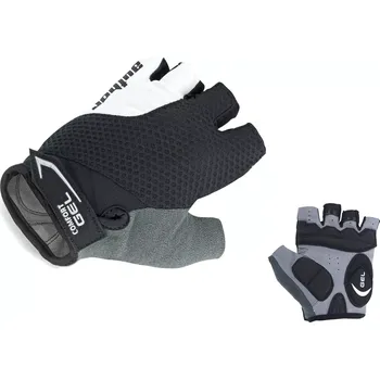 Cyklistické rukavice Author Rukavice Author Men Comfort Gel X24 bílá/černá velikost M