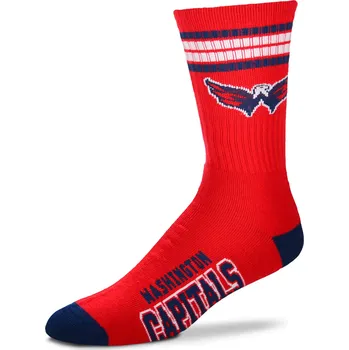 Pánské ponožky For Bare Feet Dětské ponožky Washington Capitals NHL 4 Stripes Crew