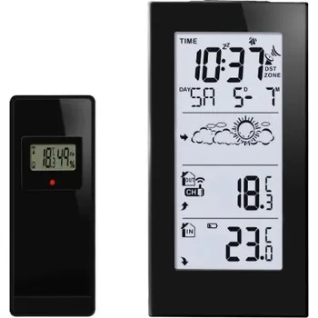 Meteostanice L&B Bezdrátová meteostanice s venkovním senzorem KL-7045, černá