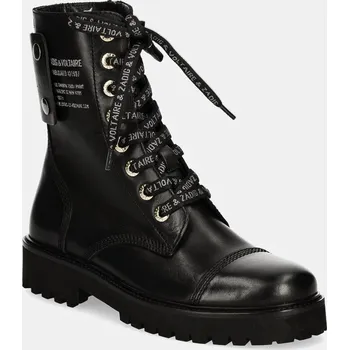 Dámské kozačky Nízké kozačky ZADIG&VOLTAIRE Joe SWCT00004 černá 99X, EUR 41