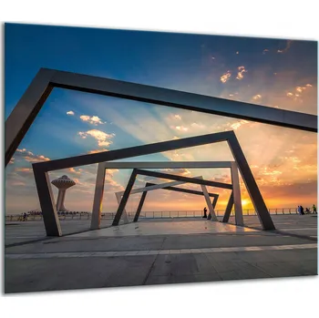 Obraz SKLENĚNÁ OCHRANNÁ DESKA NA SPORÁK 60x52 KRAJINA