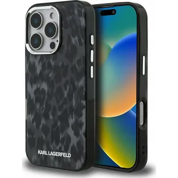 Pouzdro na mobilní telefon Zadní Kryt Karl Lagerfeld pro Apple iPhone 16 Pro Max, černý