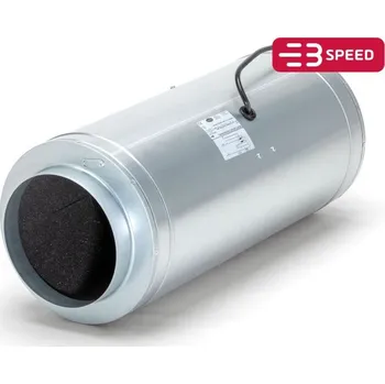 potrubní ventilátor Can Fans Can-Fan ISO-MAX 200 mm - 870 m3/h, třírychlostní kovový ventilátor