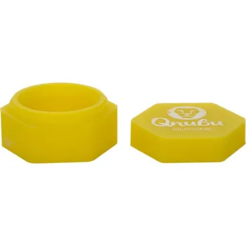 Dóza na potraviny Qnubu Silicone Rosin Hexagon 26 ml, silikonové pouzdro