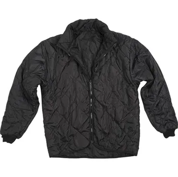 Bundeswehr Bunda BW prošívaná ČERNÁ použitá L ČERNÁ - BLACK