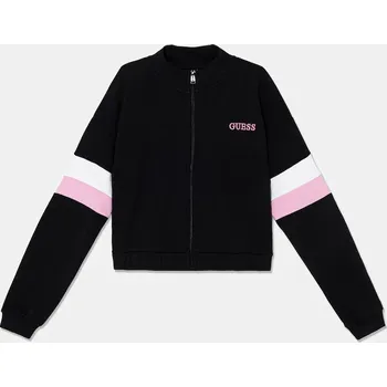 Chlapecká mikina Dětská bavlněná mikina Guess J6RQ00.KAD74.PPY2 černá 99X, vel. 122-125