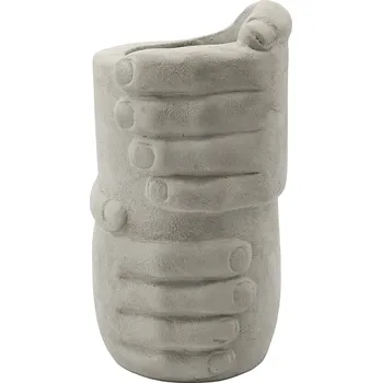 Váza Dekorativní váza House Doctor HDHandy 18 cm 207270121 šedá 09X