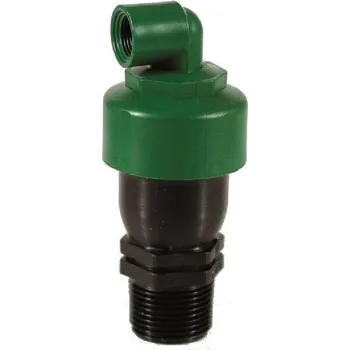 Hadicová spojka Irritec SUF - plastový odvzdušňovací ventil, 3/4″