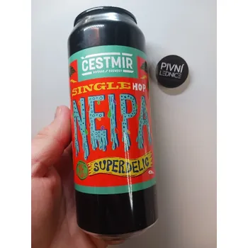 Pivo Čestmír Single Hop NEIPA Superdelic 14°/5,7% 0,5l