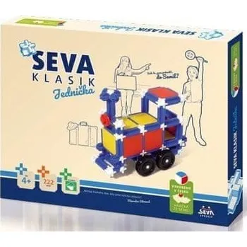 Stavebnice Seva Stavebnice SEVA - Klasik Jednička 222 ks