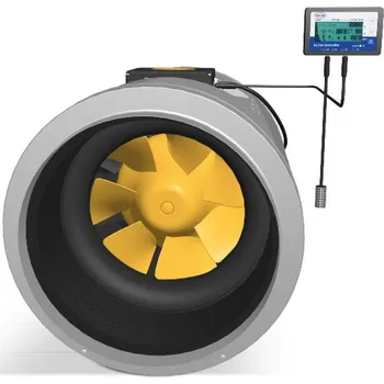 potrubní ventilátor Can Fans Can-Fan Q-Max EC 355 mm - 3247 m3/h, kovový ventilátor s EC motorem